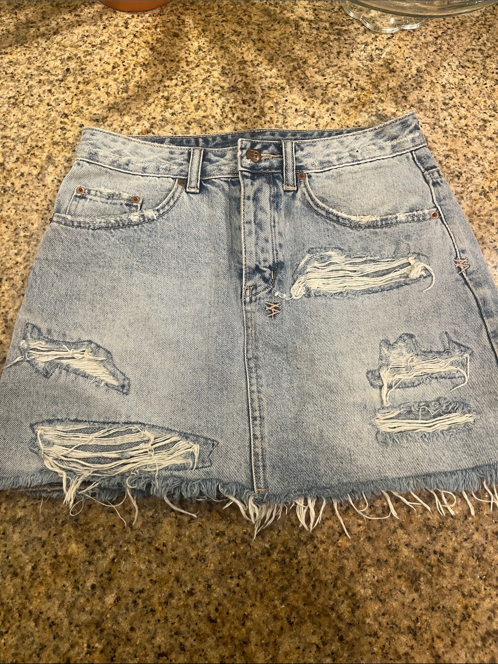 Ksubi Denim Skirt - Casual Women's Skirt